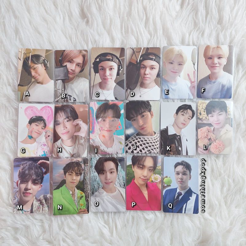 [Ready] Photocard Seventeen | Photocard Scoups Jun Woozi Mingyu DK Vernon Dino | Album Semicolon Att