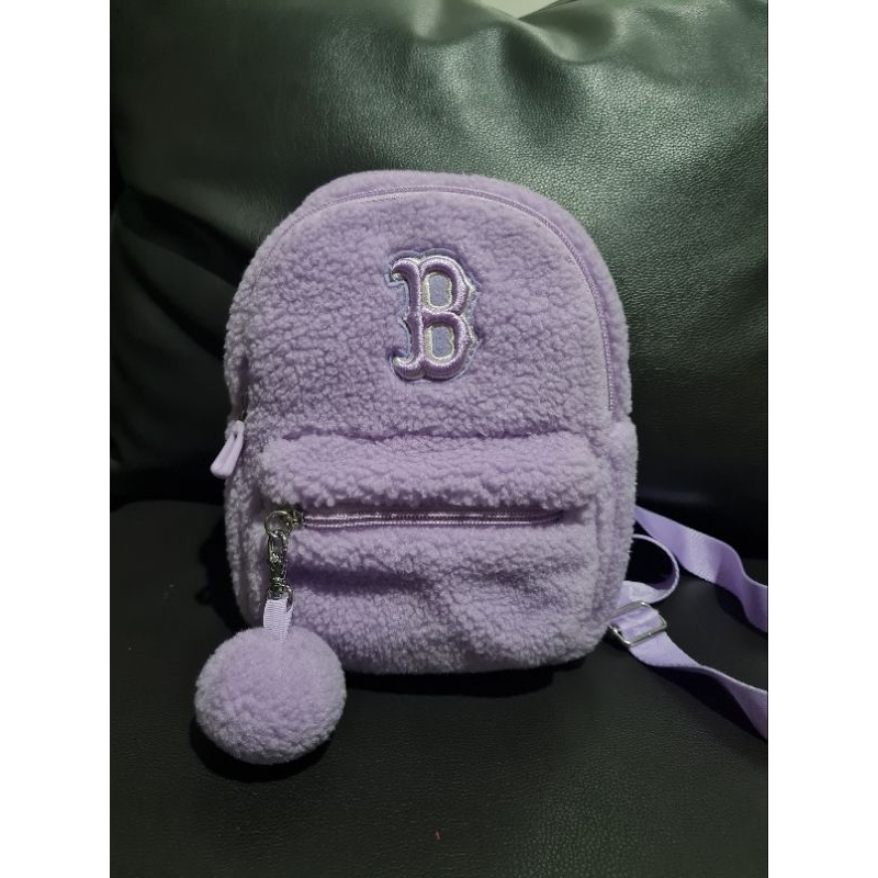 mlb kids backpack purple