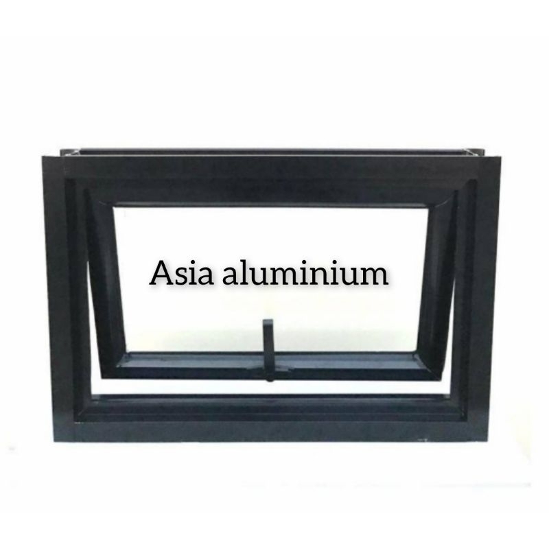 Jendela aluminium Ukuran T120 X L70