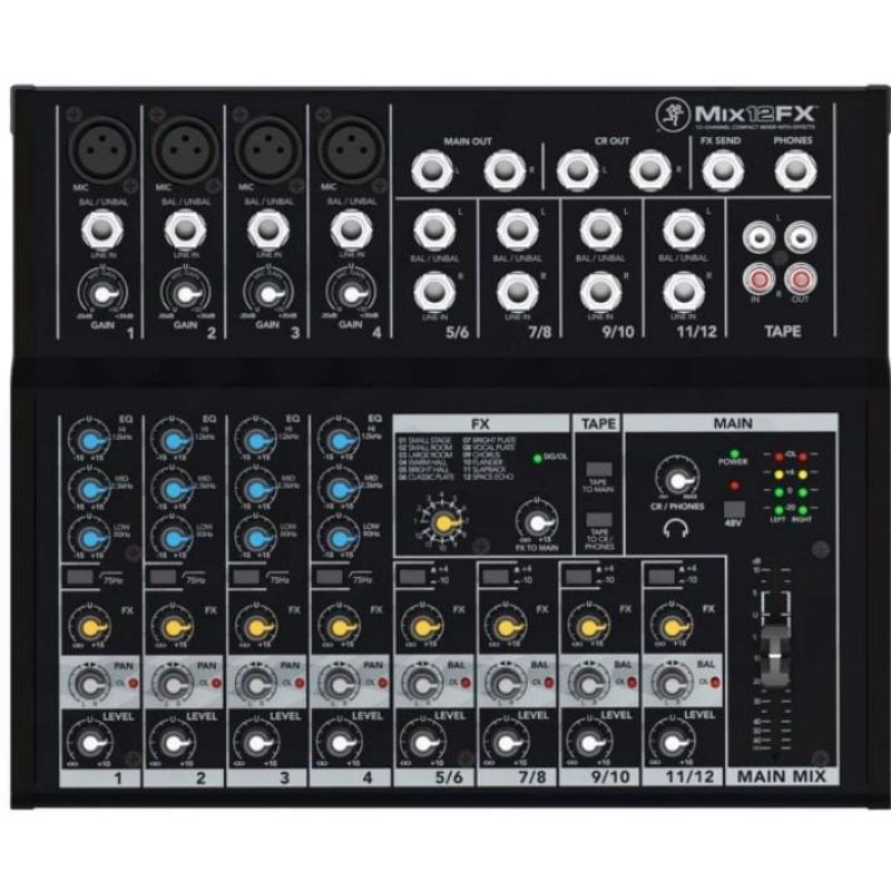 Mixer Mackie 12ch
