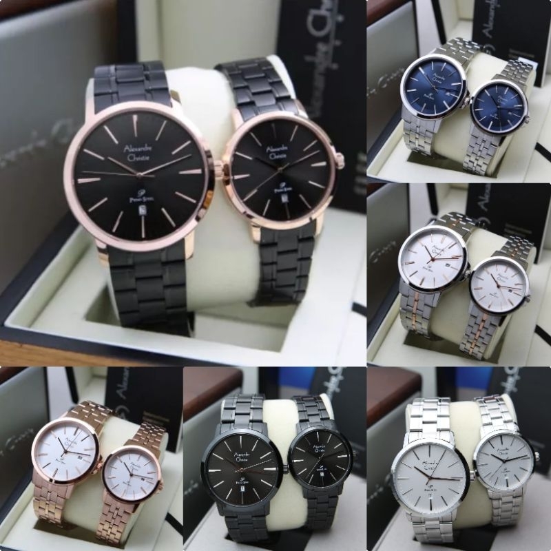 JAM TANGAN COUPLE ALEXANDRE CHRISTIE AC1028 / AC 1028 / AC 1031 / AC 1029 / AC 1034 / AC 1036 / AC10