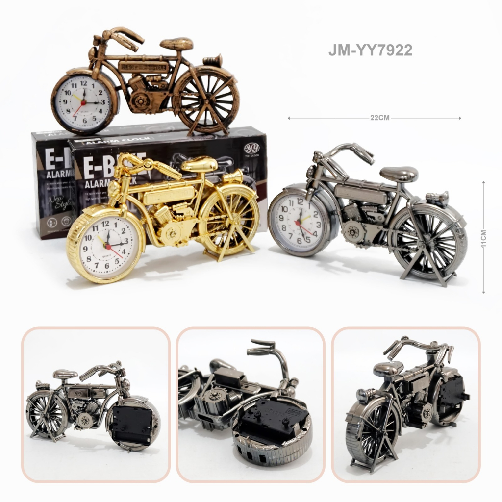 JAM ALARM SEPEDA ONTHEL JAM WEKER BARU