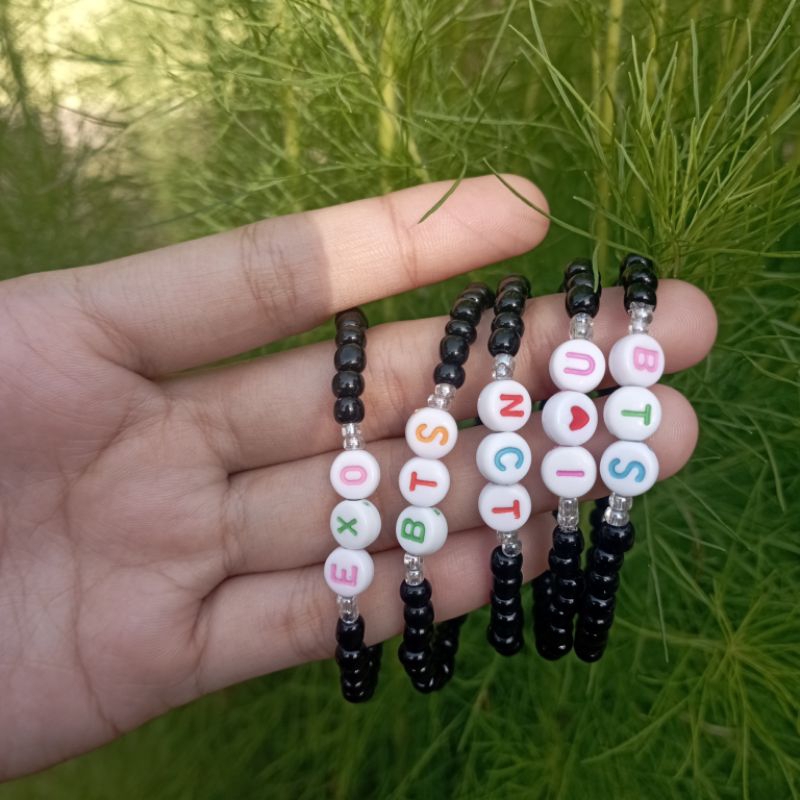 Gelang Korean / gelang custom nama/ gelang wanita
