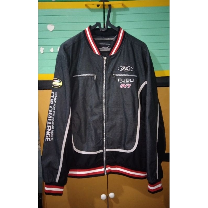 Jacket Varsity  Fubu Jeans x Nascar