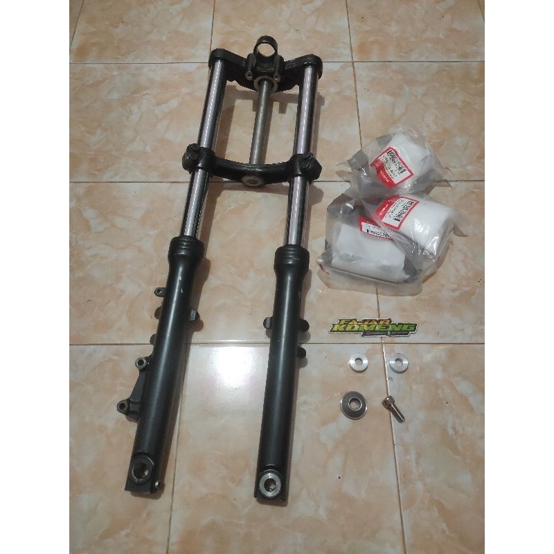 shock skok depan kawasaki ninja Rr new cet ori pnp honda set raiiser cbr led