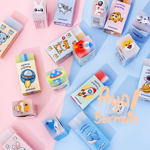 

Penghapus Pensil Motif Lucu Karakter