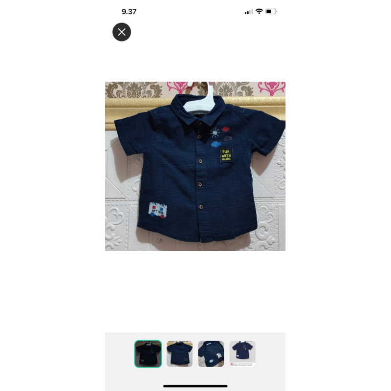 kemeja babyshop