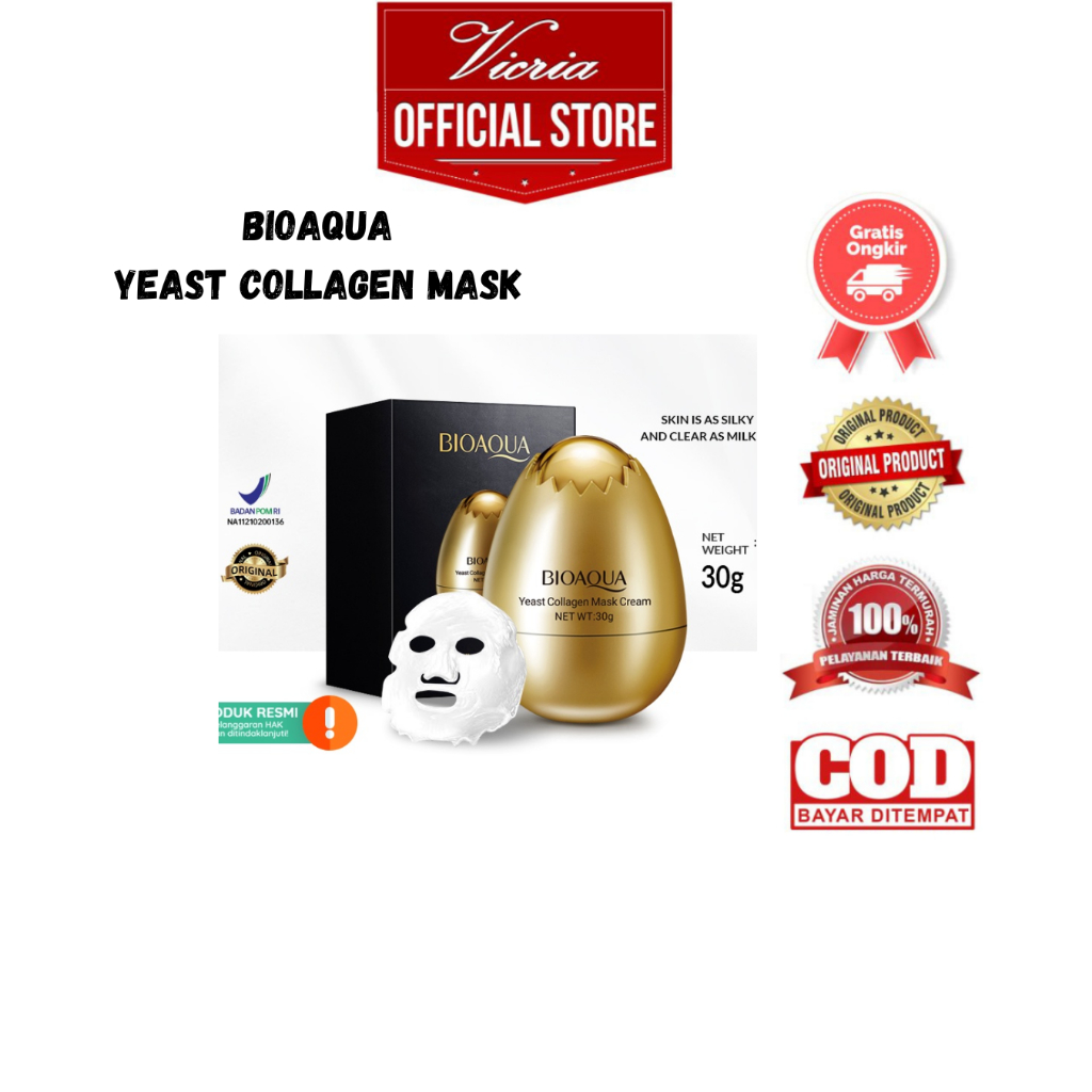 BIOAQUA YEAST COLLAGEN MASK CREAM