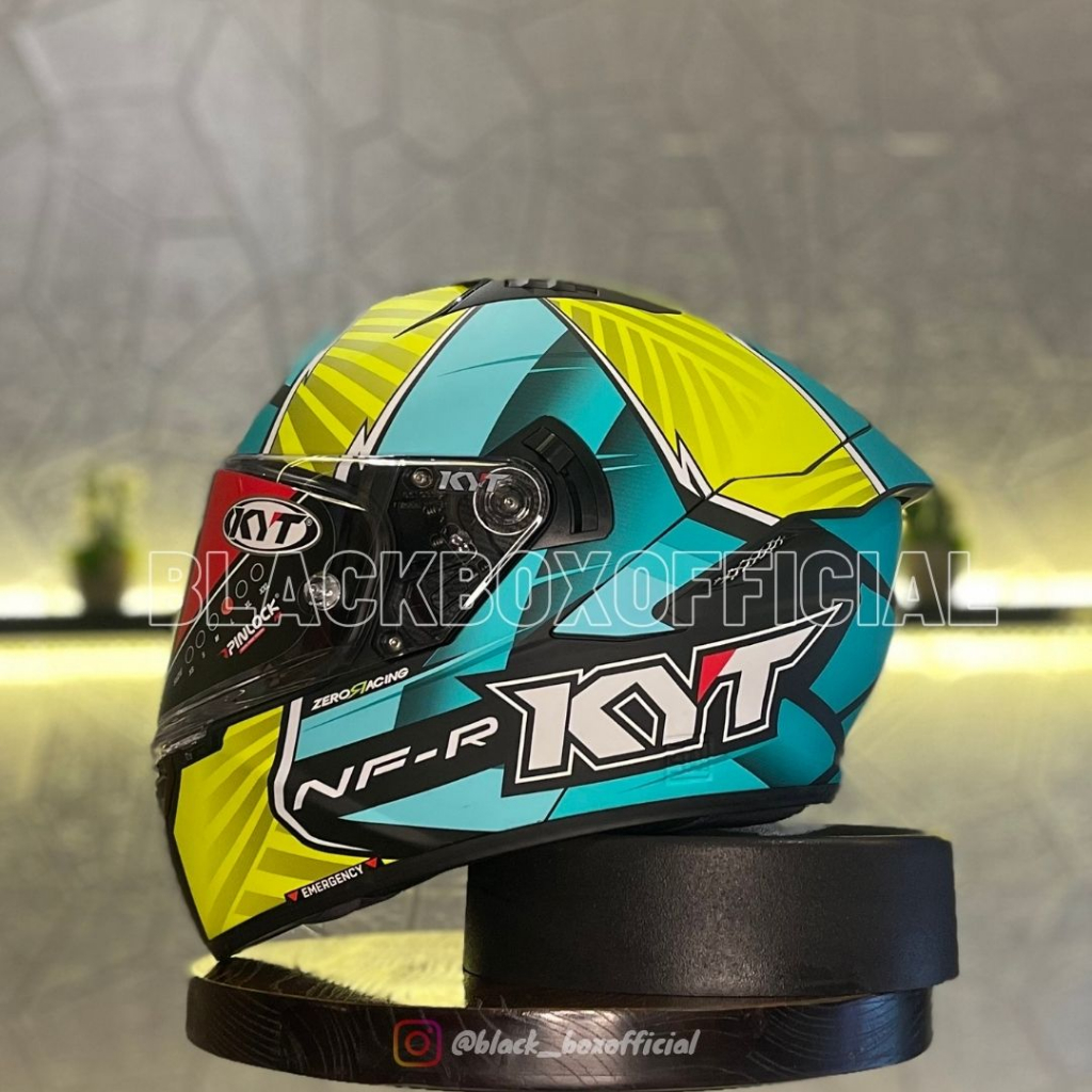 KYT NFR Xavi Fores 2021 Matt Yellow Fluo Green