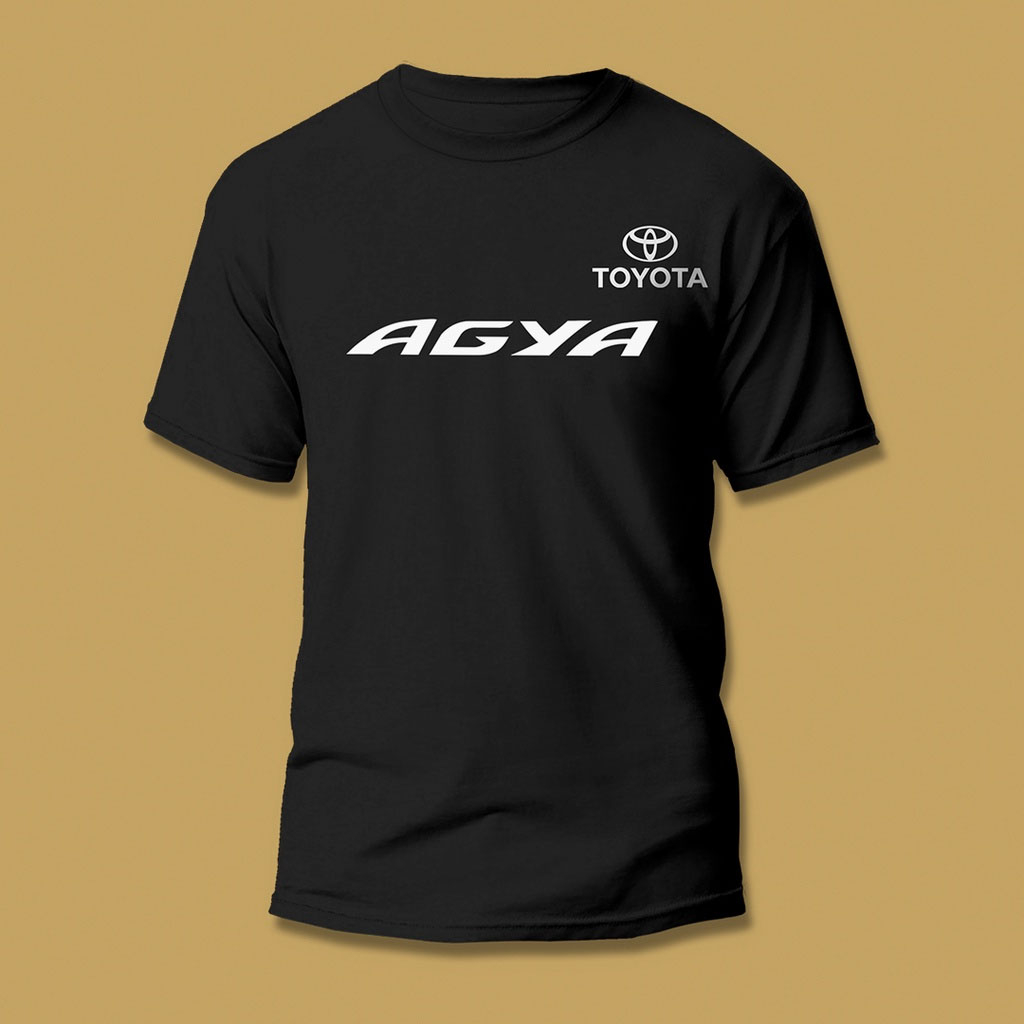 KAOS MOBIL AGYA OTOMOTIF KAOS DISTRO MOBIL TOYOTA AGYA