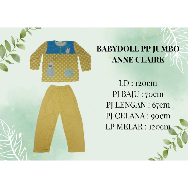 Babydoll PP Jumbo Anne Claire