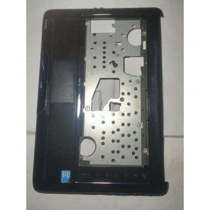 casing case cover frame tengah palmrest keyboard touchpad - Toshiba satellite E200 E205 - Original c