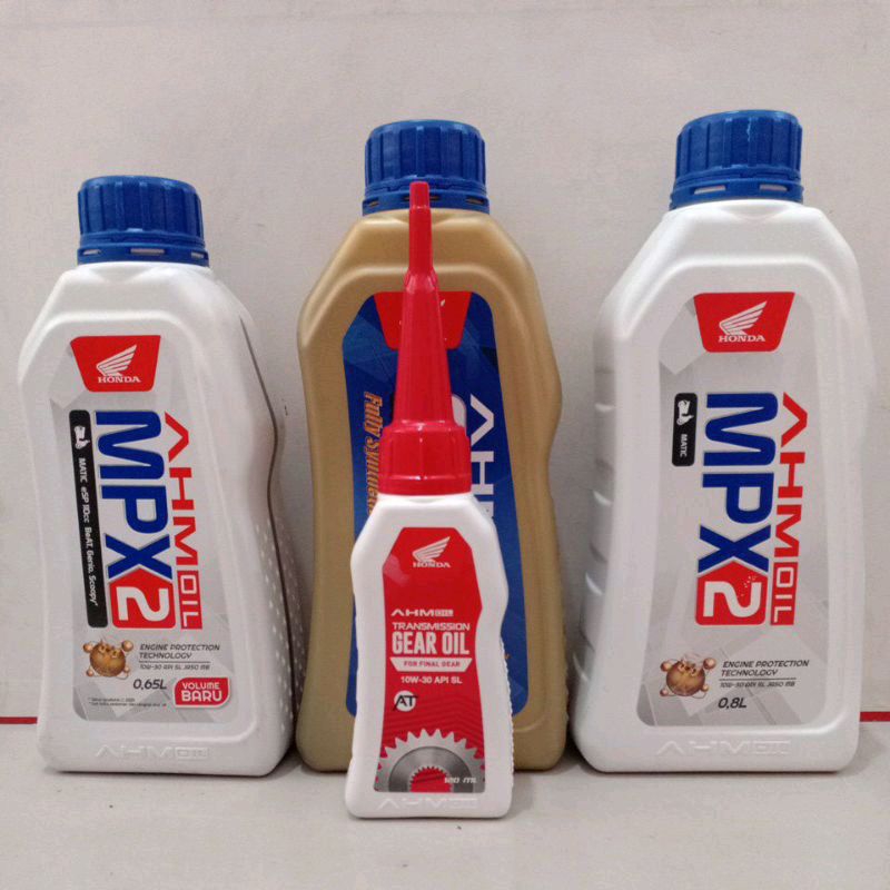 Paket Hemat Oli Mesin Matic ORIGINAL HONDA AHM Matic dan Oli Gear Gardan Honda ORIGINAL HONDA AHM