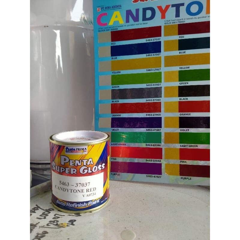 cat penta super gloss candytone red 37037 ( 200g )