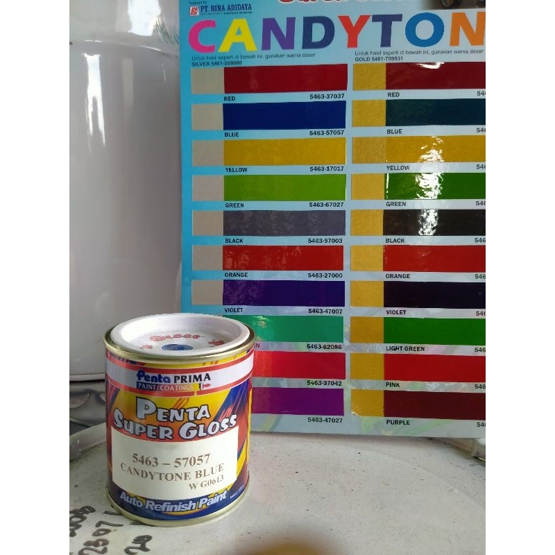 cat penta super gloss candytone blue 57057 ( 200g )