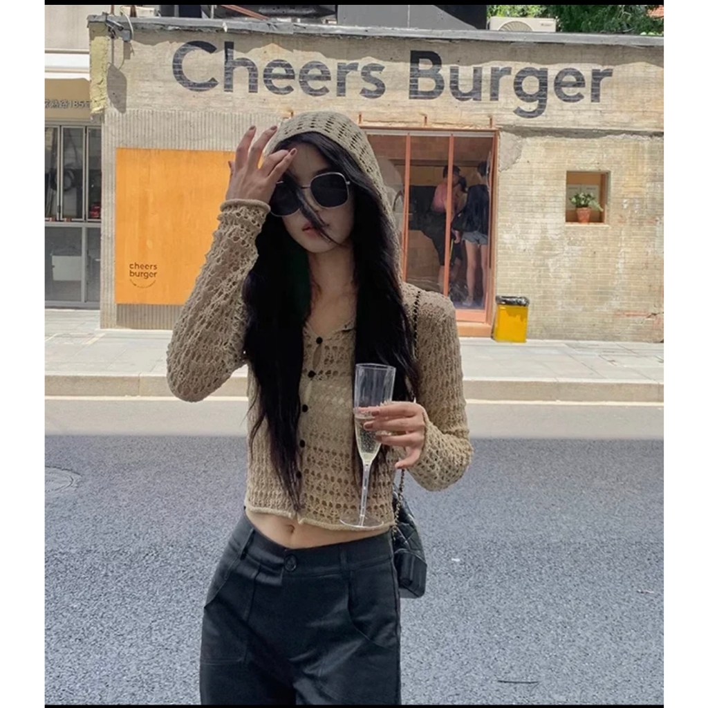 bonnie hoodie button jaring