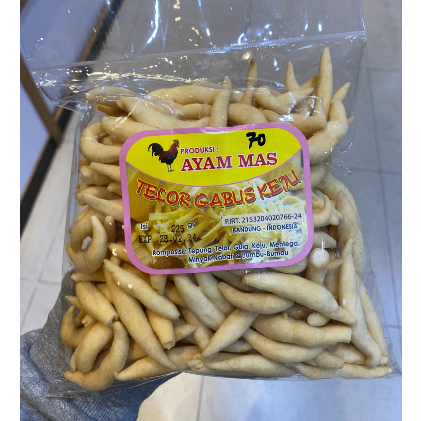

Telor Gabus Keju Super Ayam Mas Isi 225 gr
