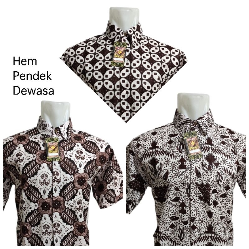 Kemeja Motif Kawung | Hem Batik Jogja | Batik Jogja | Seragam Sekolah Jogja