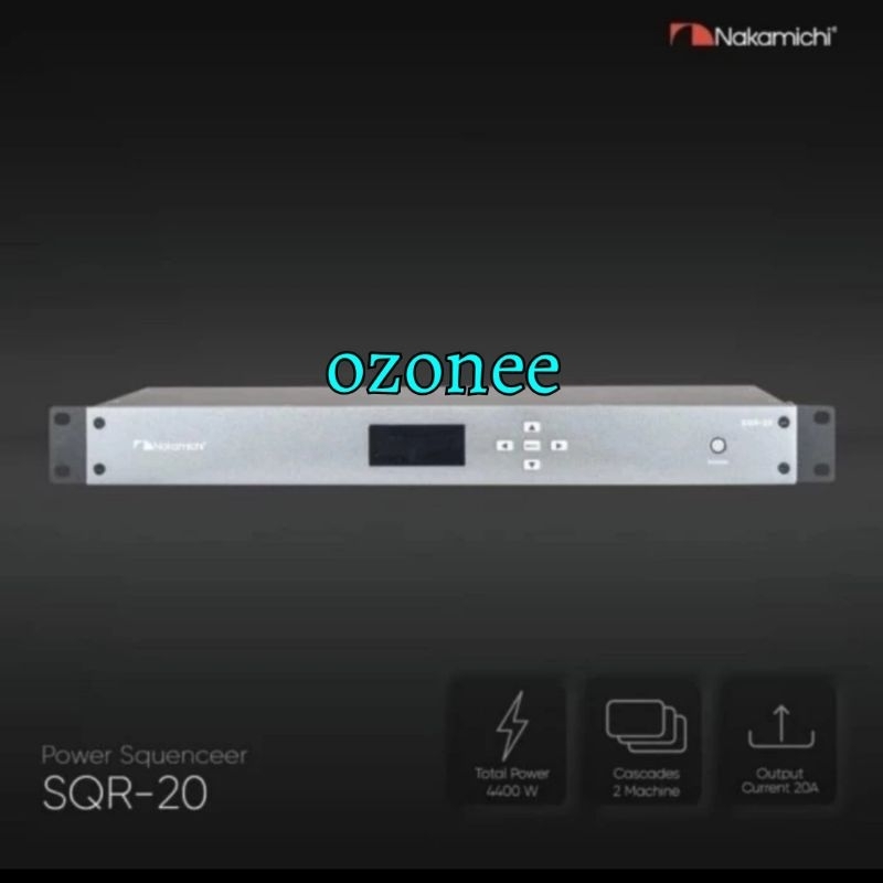 Power Sequencer Nakamichi SQR20 SQR 20 Original