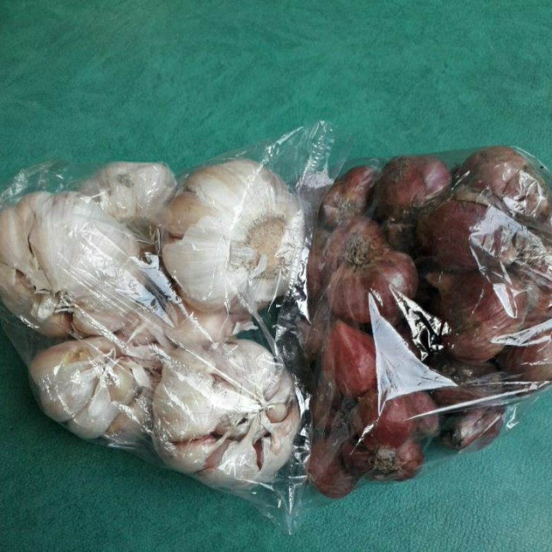 

Bawang putih /Bawang Merah 1/4kg