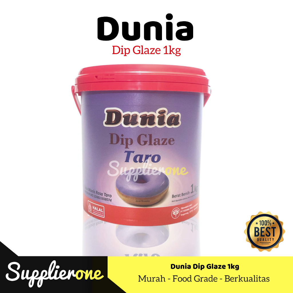 

RB22 Dunia Dip Glaze 1 kg / Toping Donat Dunia / Selai Donat / Dunia Selai Donat