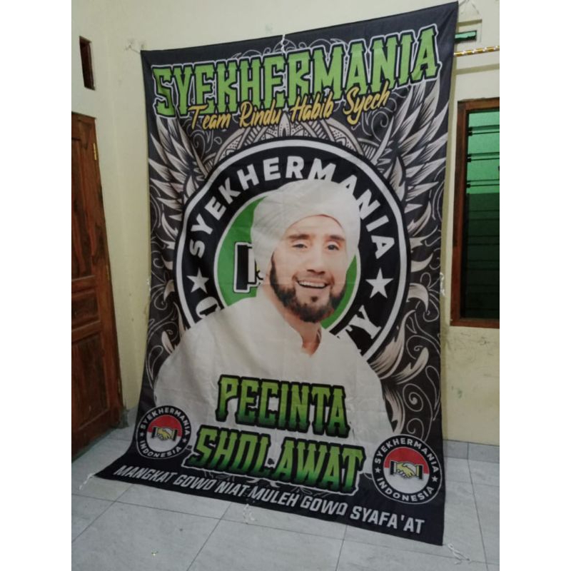 umbul umbul bendera custom full printing syekhermania