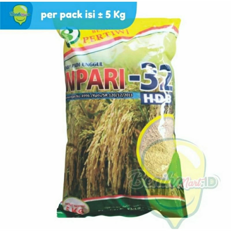 Benih Padi INPARI -32 (5Kg)