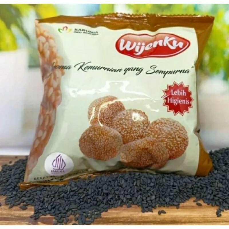 

Wijenku Biji Wijen HITAM Siap Pakai Pack Pabrik Higienis 250gr