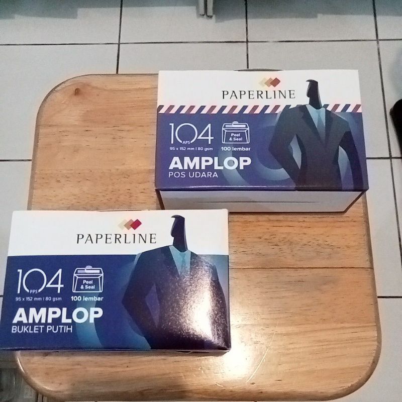 

amplop putih no 104 merek paperline