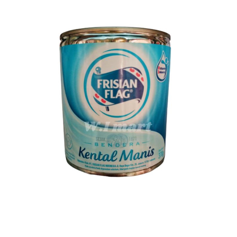

FRISIAN FLAG Kental Manis Kaleng Putih 370g