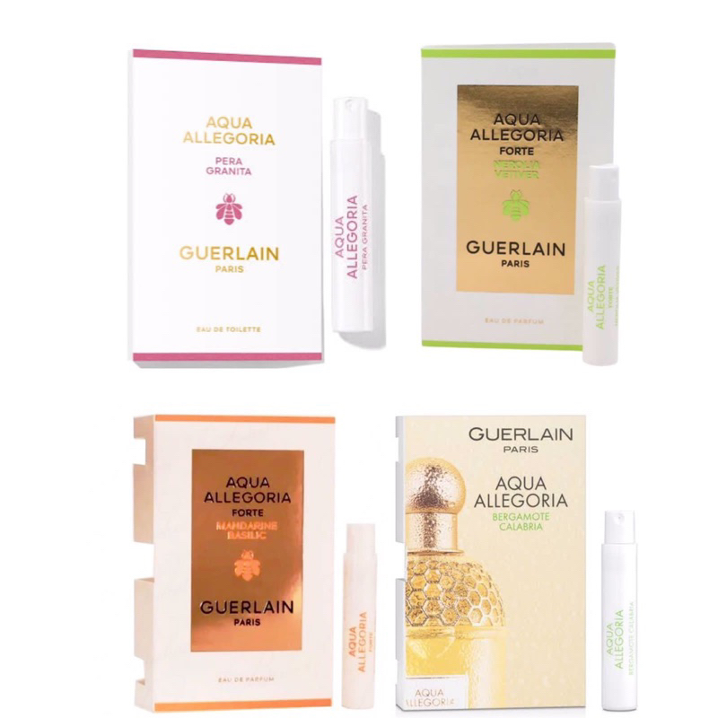 Guerlain Aqua Allegoria Vial Sample Parfum Series