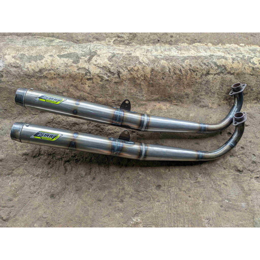 Knalpot Standar Racing RX-King SMR Full Plat Karat