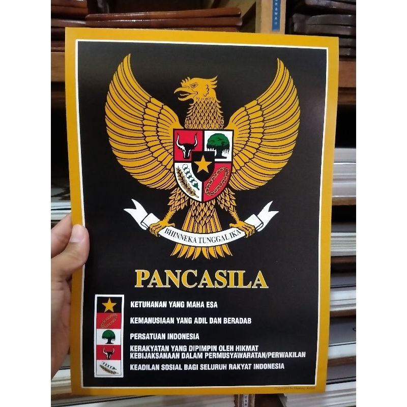 

POSTER GARUDA PANCASILA UK 25x35cm