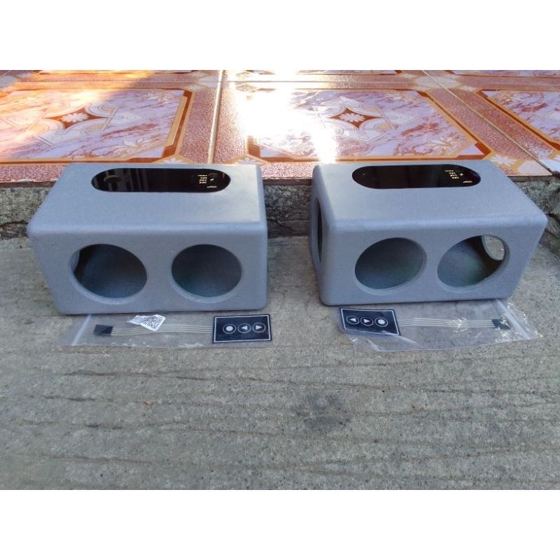 Box speaker 2.5 2.75 inch hmr mdf hijau 6mm semi finishing