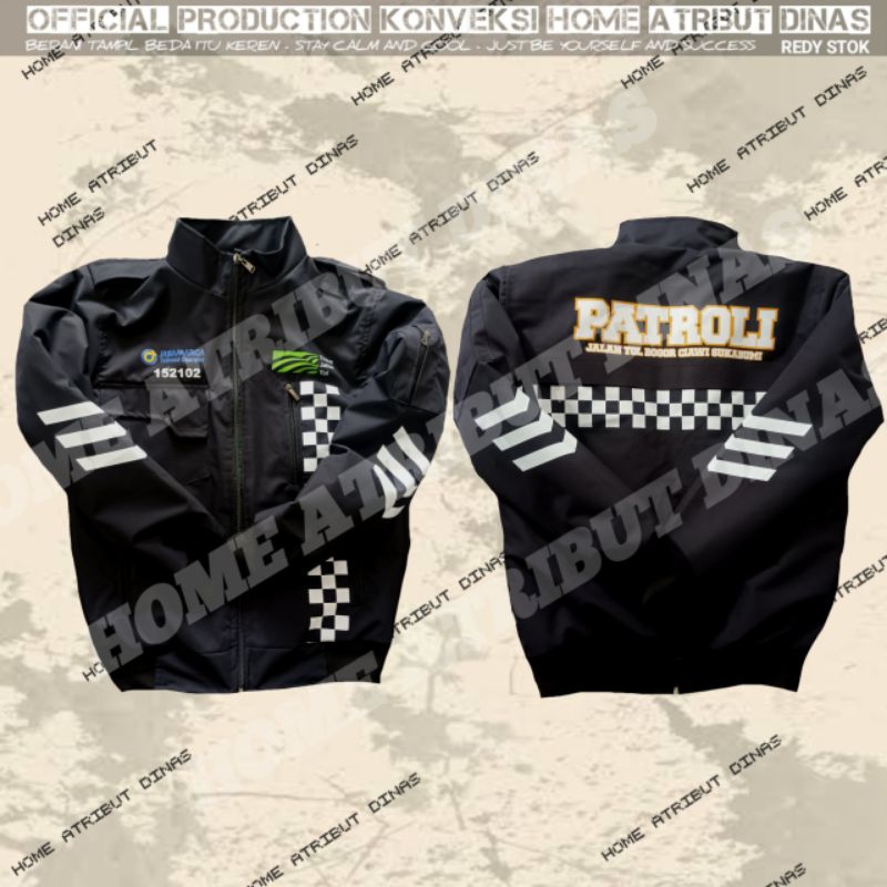 jaket jasa marga toll road operator jaket jmto terbaru