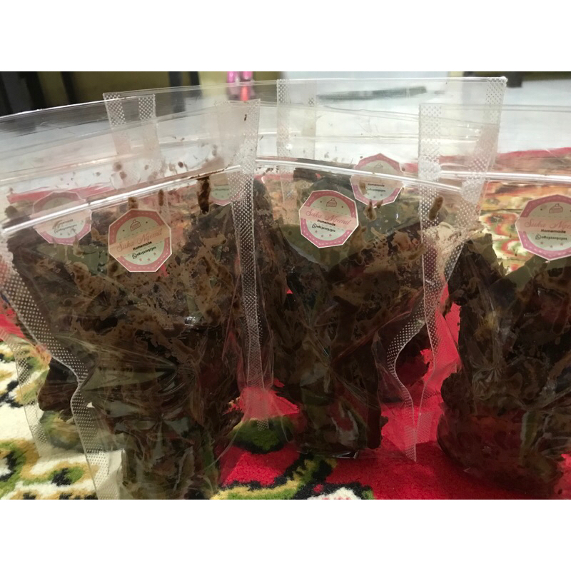 

Keripik pisang coklat lumer