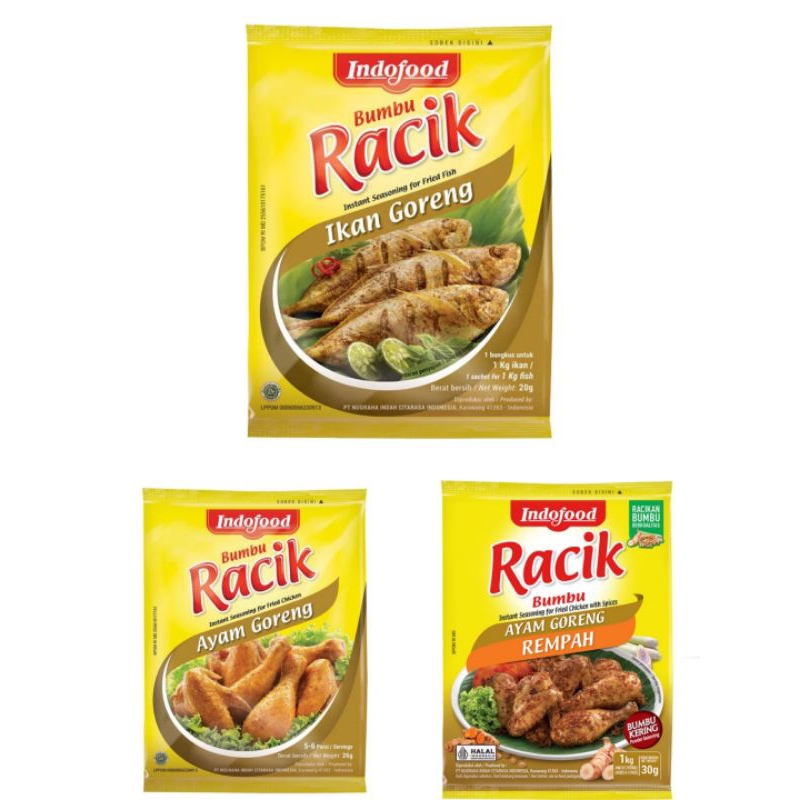 

Indofood Bumbu Racik Instant 3 Sachet