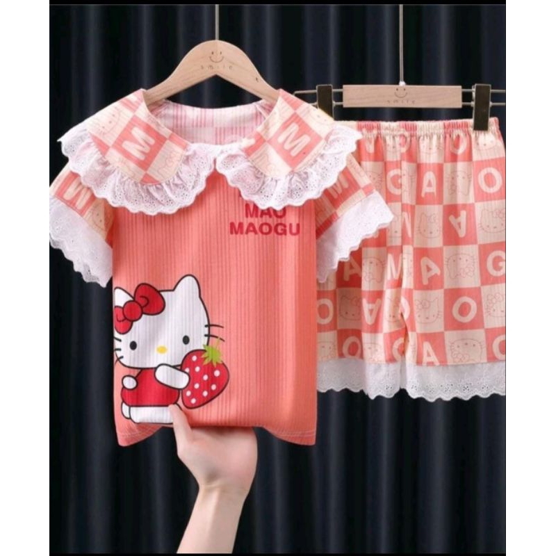 LELANG  NEW ARRIVAL SET HP SALUR RENDA LEISURE IMPORT SIZE 5-10Y