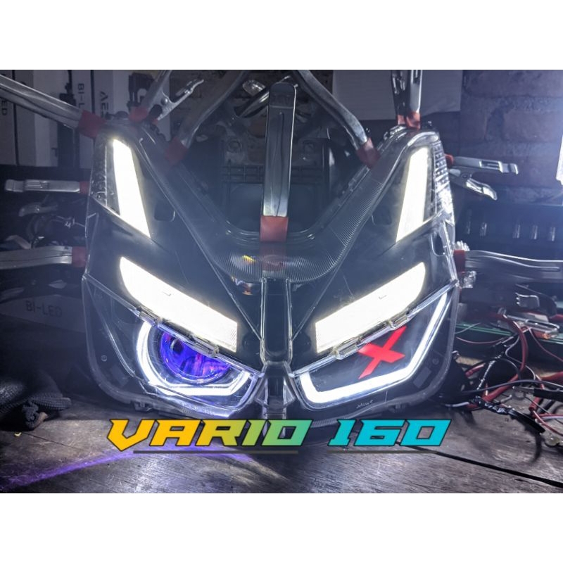 Biled PC Vario 160 Set reflektor original Tinggal pasang