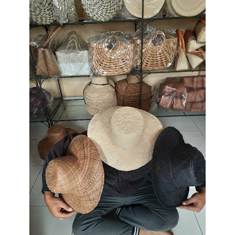 TOPI ANYAMAN PREMIUM/TOPI ANYAMAN PANTAI