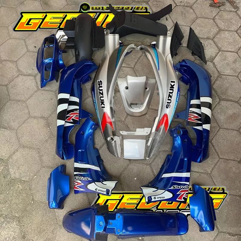 Body Satria Lumba Biru Silver Full Set Halus Suzuki Satria Lumba Cover Bodi Halus Fullset Satria Lum