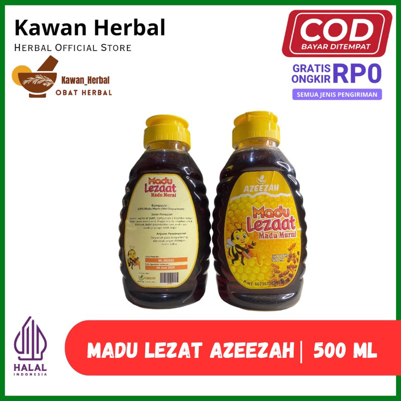 

MADU LEZAT AZEEZAH | MADU MURNI 500ml