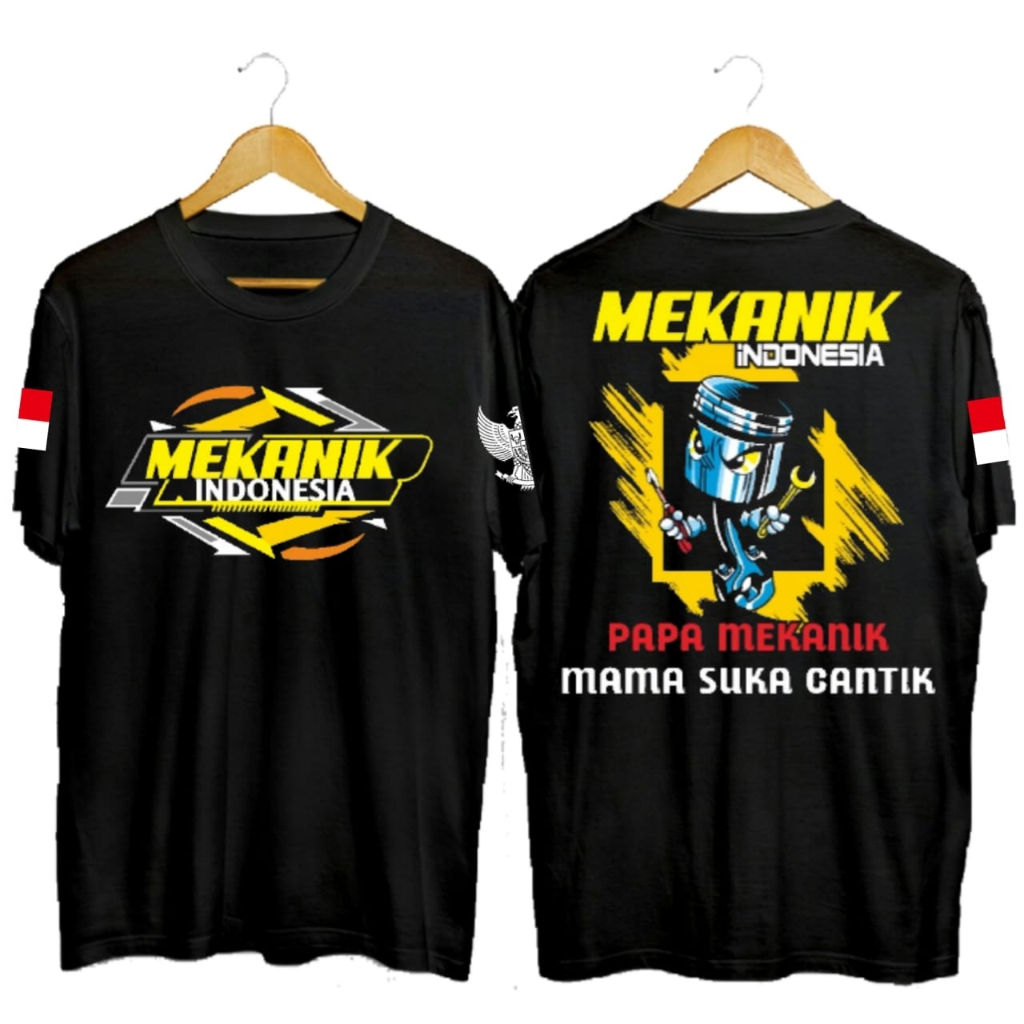KAOS PRIA PAPA MEKANIK INDONESIA