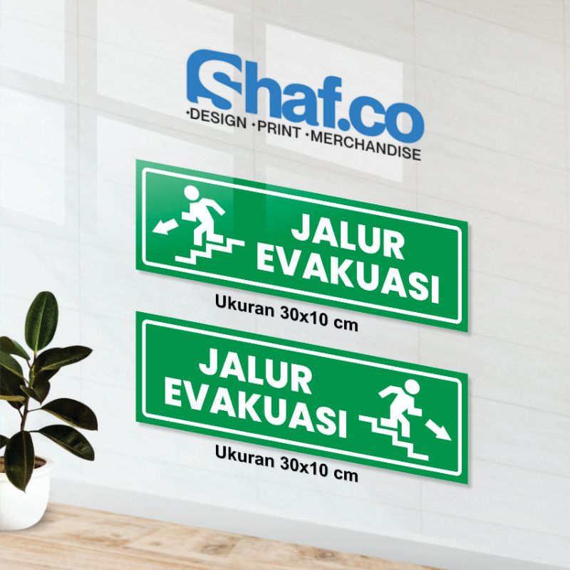 

Stiker Jalur Evakuasi untuk kantor dan perusahaan dll