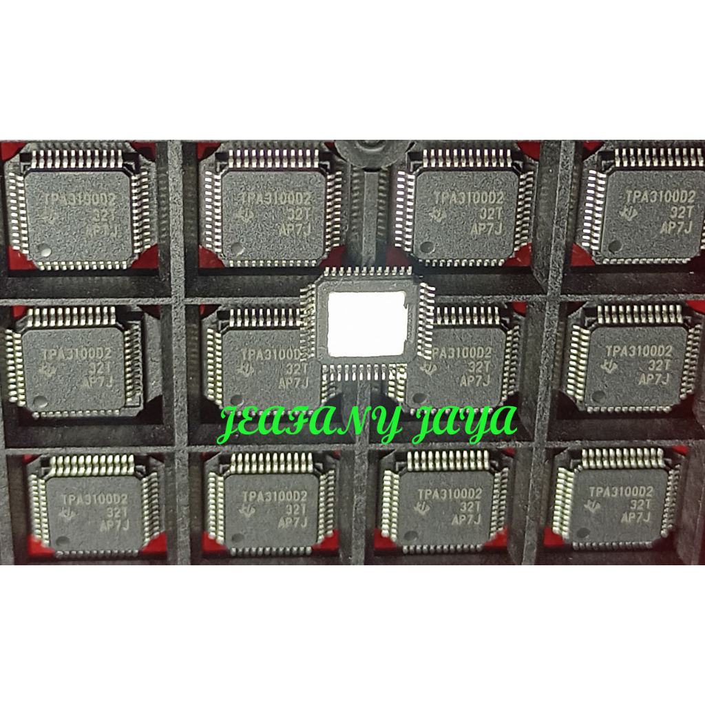 TPA3100D2PHPR TPA3100D2 TPA310002 3100D2 TPA3100 TQFP-48