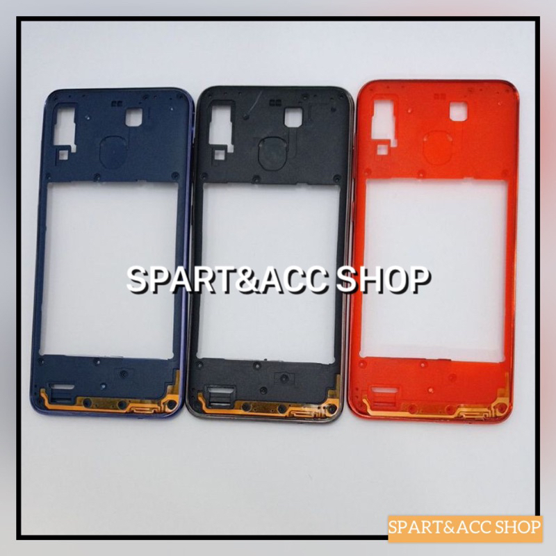 FRAME BEZEL SAMSUNG GALAXY A20 - KUALITAS ORIGINAL