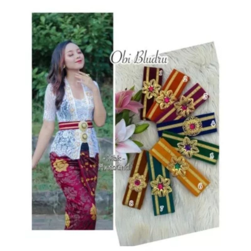 obi bali kebaya bali