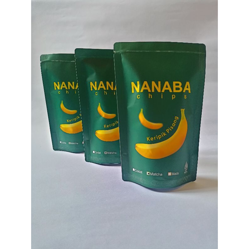 

Nanaba Chip Paket 3 pcs Keripik Pisang Gurih Kekinian
