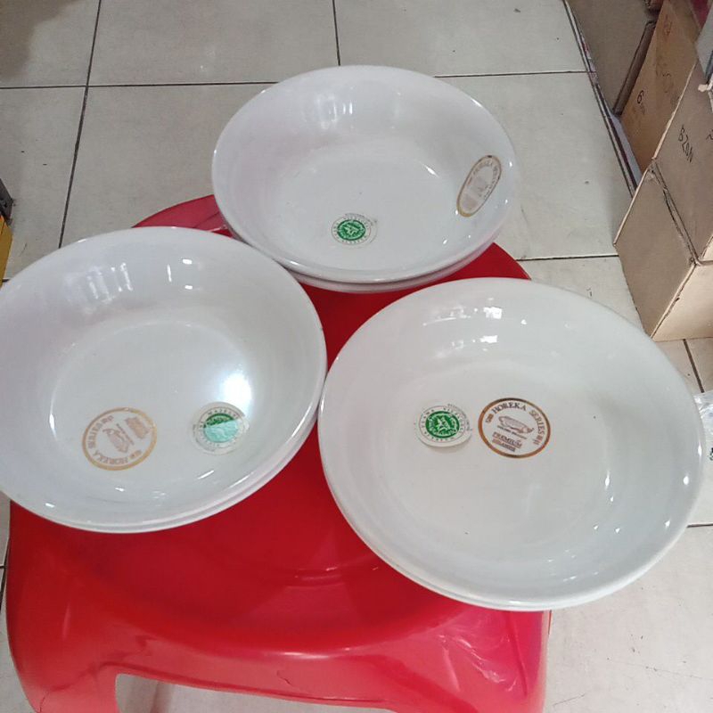 piring puding cantik, HOREKA,P5206,putih