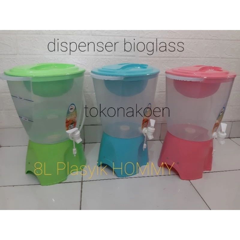 dispenser bioglass 8 l alat untuk suling bioglass